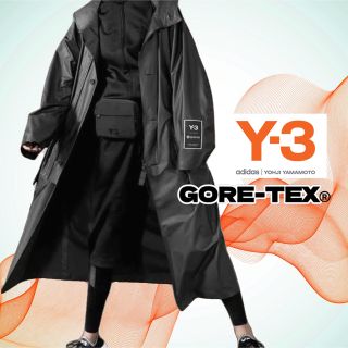 希少】Y-3☆GORE-TEX ゴアテックス フーディー ロングコート XXS-