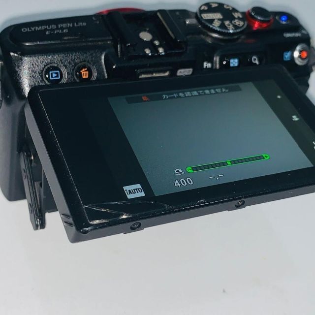 OLYMPUS PEN Lite E-PL6 ブラック　ミラーレス一眼 4