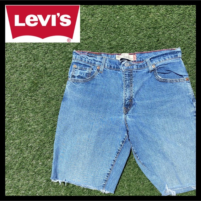 気質アップ LEVI'S リーバイス デニム ハーフパンツ Mサイズ