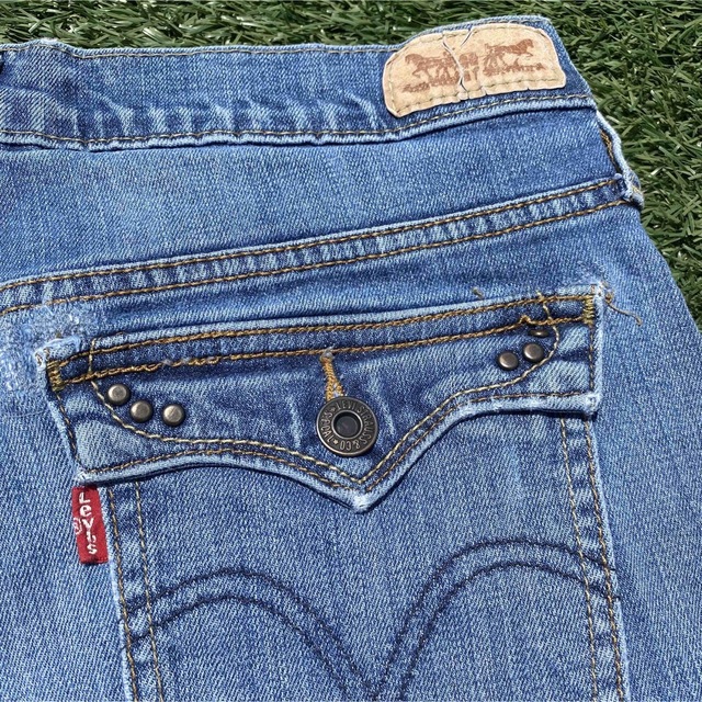 Levi's(リーバイス)のリーバイス 515 Sサイズ ブルーデニム ジーンズ ハーフパンツ メンズのパンツ(デニム/ジーンズ)の商品写真