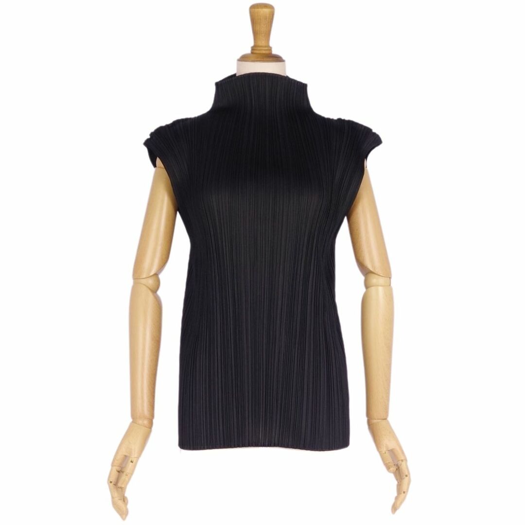 pleats please isseymiyake ハイネック ノースリーブ