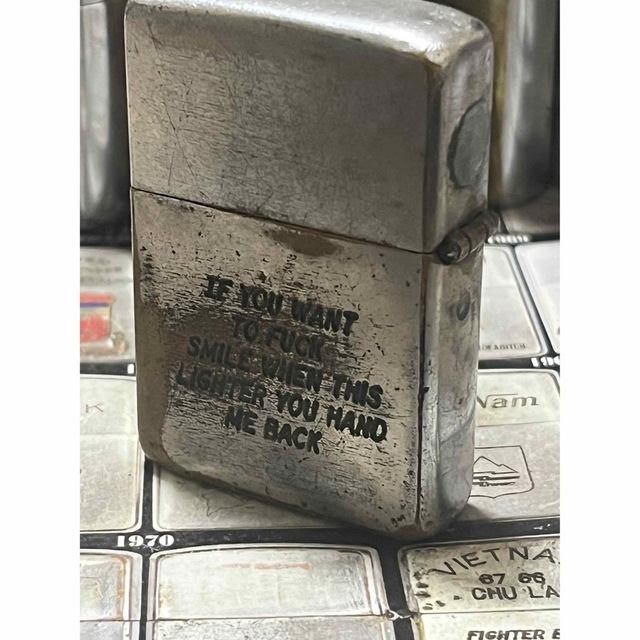 特選品 【ベトナムZIPPO】本物 1964年製ベトナムジッポー「戦闘ヘリ