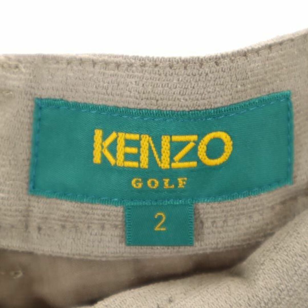 美品 KENZO GOLFケンゾーゴルフ マルチカラーデカロゴセーター サイズ4