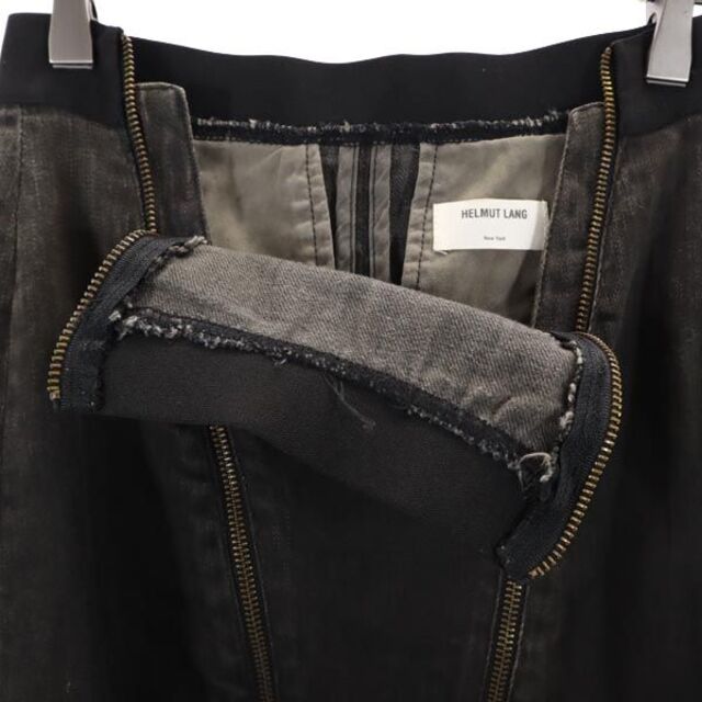 ヘルムートラング ジップデザイン タイトスカート 24 ブラック系 HELMUT LANG レディース   【230511】 4