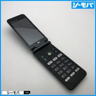 キョウセラ(京セラ)の797 GRATINA 4G KYF34 中古 auガラケー ブラック(携帯電話本体)