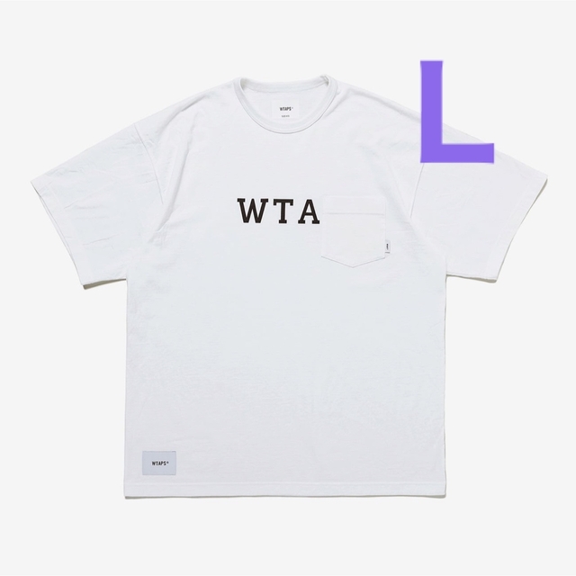 W)taps - WTAPS 23SS DESIGN 01 SS CTPL COLLEGE 白 Lの通販 by
