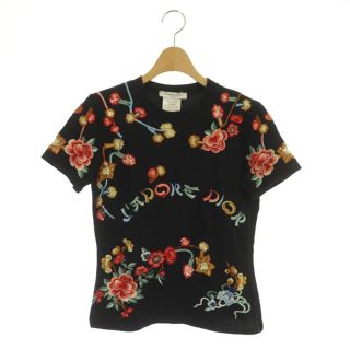 クリスチャンディオール(Christian Dior)のクリスチャンディオール Boutique Tシャツ カットソー 半袖 花柄(カットソー(半袖/袖なし))