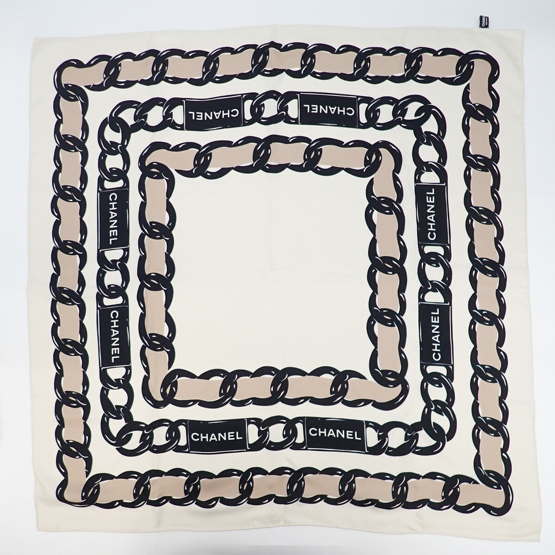 CHANEL - 【中古】【Aランク】CHANEL シャネル チェーン柄 スカーフ