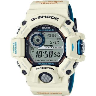 ジーショック(G-SHOCK)のG-SHOCK ホッキョクグマ GW-9408KJ-7JR レンジマン コラボ(腕時計(デジタル))