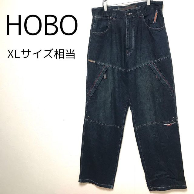 90s HOBOワークパンツ ジーンズ ストリートy2k バギーパンツ