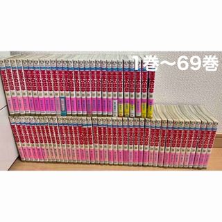 アキタショテン(秋田書店)の半分以上初版本　王家の紋章  全巻　1巻〜69巻　セット(少女漫画)