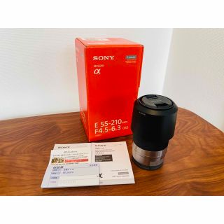 ソニー(SONY)の【新品】SONYデジタル一眼カメラα レンズE55-210mm SEL55210(レンズ(ズーム))