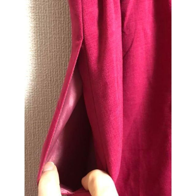 anySiS(エニィスィス)のanysis  エニィスィス　フレアスカート　華やか　マゼンタ　大人かわいい レディースのスカート(ひざ丈スカート)の商品写真