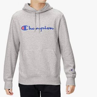 チャンピオン(Champion)の新品　タグ付き　チャンピオン　スウェット　パーカー　プルオーバー　XS グレー(パーカー)