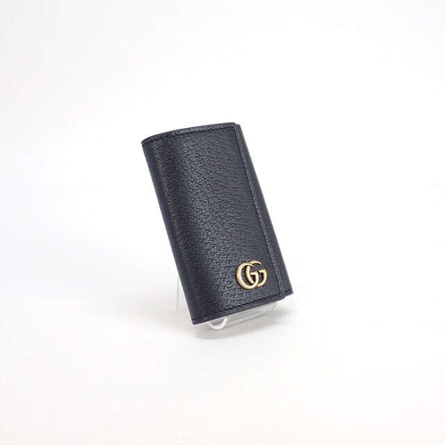 中古】【Sランク】GUCCI グッチ GGマーモント ダブルG 6連 キーケース