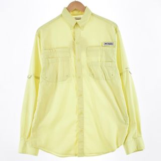 コロンビア(Columbia)の古着 コロンビア Columbia PFG ボタンダウン 長袖 フィッシングシャツ メンズM /eaa334561(シャツ)