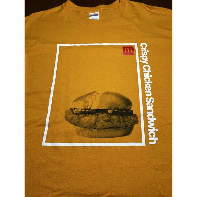 貴重！ USA マクドナルド　クルー用Tシャツ　McDonalds Apple