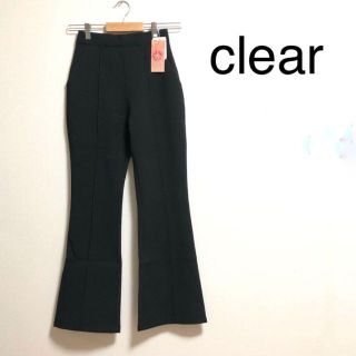 アンスクリア(INSCRIRE)のclear クリア  パンツ　新品　タグ付き　ウエストゴム　履きやすい(カジュアルパンツ)