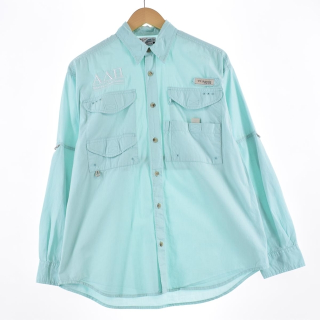 コロンビア Columbia PFG 長袖 フィッシングシャツ メンズS /eaa334568