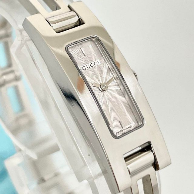 474 GUCCI グッチ時計 レディース腕時計 シルバー 小ぶり 人気