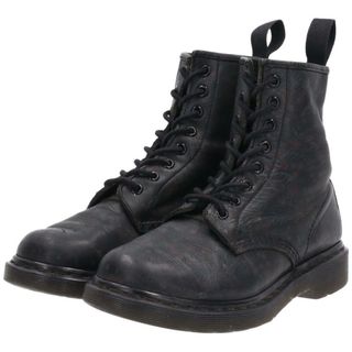 ドクターマーチン(Dr.Martens)の古着 ドクターマーチン Dr.Martens 総柄 花柄 8ホールブーツ UK5 レディース23.5cm /saa008781(ブーツ)