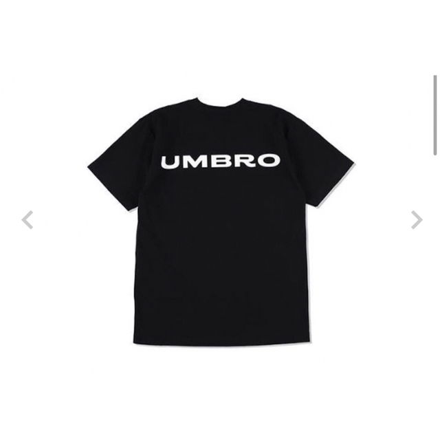 WIND AND SEA(ウィンダンシー)の【新品】UMBRO×WIND AND SEA S/S LINE TEE ロゴT黒 メンズのトップス(Tシャツ/カットソー(半袖/袖なし))の商品写真