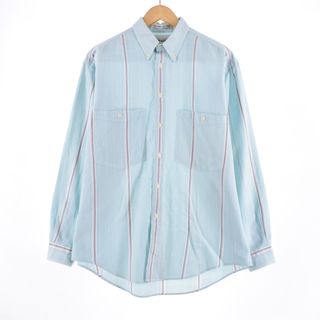 リーバイス(Levi's)の古着 リーバイス Levi's 長袖 ボタンダウンストライプシャツ メンズM /eaa334988(シャツ)