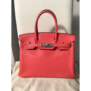 エルメス(Hermes)のエルメス　バーキン30 ブーゲンビリア　ほぼ新品　直営店購入(ハンドバッグ)