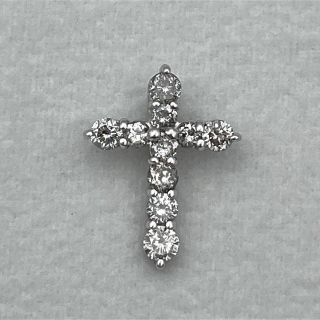 pt900 ダイヤ0.51ct クロス ペンダントトップの通販 by Am's shop|ラクマ