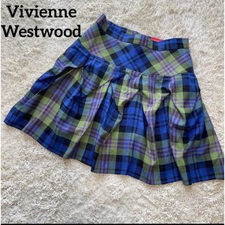 ヴィヴィアン(Vivienne Westwood) プリーツスカート ひざ丈スカートの