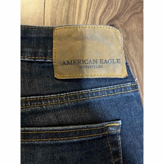 American Eagle(アメリカンイーグル)のアメリカンイーグル 29インチ ダメージデニム  レディースのパンツ(デニム/ジーンズ)の商品写真