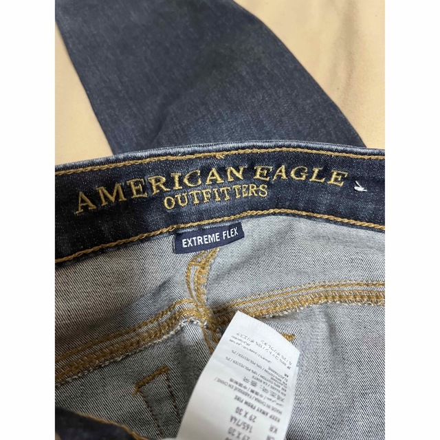 American Eagle(アメリカンイーグル)のアメリカンイーグル 29インチ ダメージデニム  レディースのパンツ(デニム/ジーンズ)の商品写真