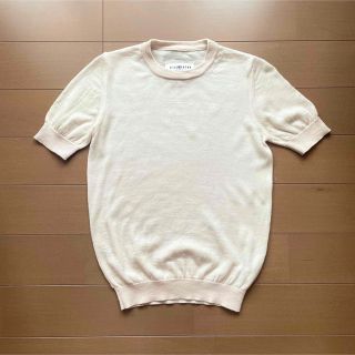 マルタンマルジェラ(Maison Martin Margiela)のmaison margiela 半袖 コットン ニット(Tシャツ(半袖/袖なし))