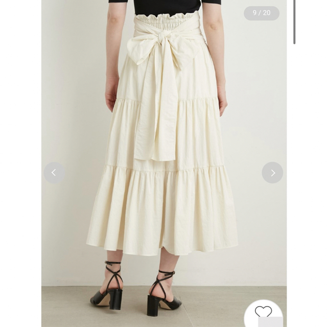 Lily Brown(リリーブラウン)のティアードスカショーパン レディースのスカート(ロングスカート)の商品写真