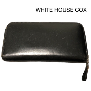 WHITEHOUSE COX - WHITE HOUSE COX LONG ZIP WALLET ブライドルレザー