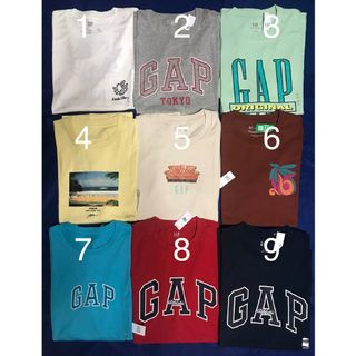 ギャップ(GAP)の【新品未使用タグ付き正規品 10枚セット】GAP　Tシャツ(Tシャツ/カットソー(半袖/袖なし))