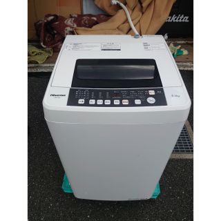 【良品】ハイセンス 5.5kg 洗濯機 風乾燥 2019年製 関東甲信送料無料(洗濯機)