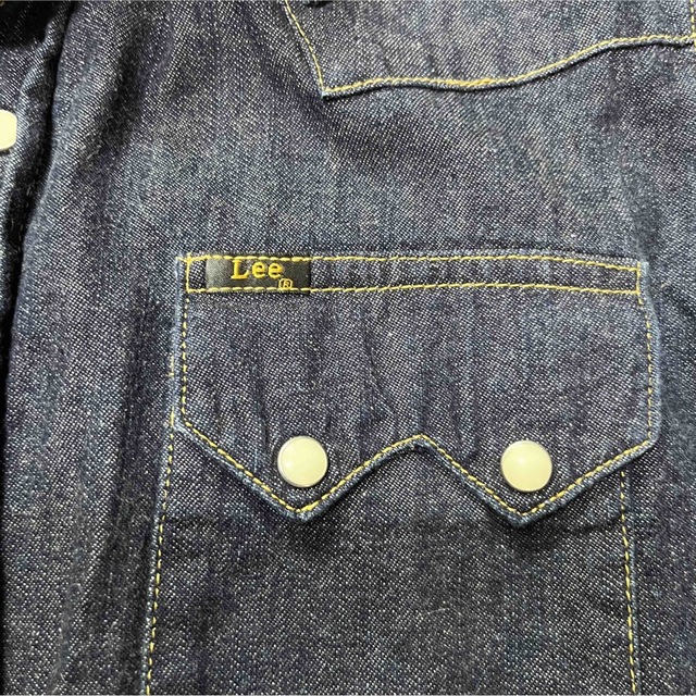 Lee(リー)のメンズ　デニムシャツ　Lee サイズS  7部袖 メンズのトップス(シャツ)の商品写真