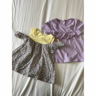 女の子服　トップス　４枚セット　100cm(Tシャツ/カットソー)