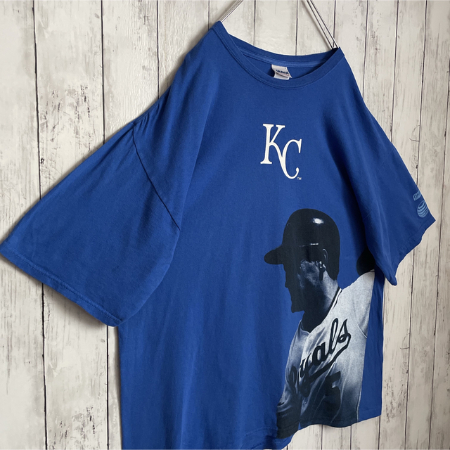 MLB カンザスシティロイヤルズ KC ベースボール オーバーサイズ 海外古着