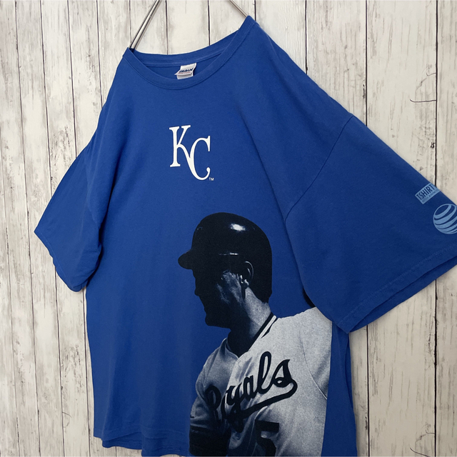 MLB カンザスシティロイヤルズ KC ベースボール オーバーサイズ 海外古着