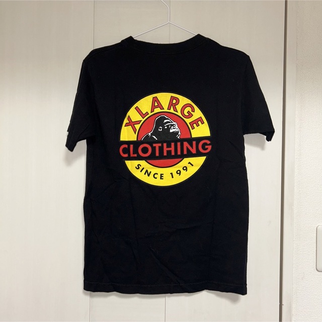 最終価格！XLARGE Tシャツ ブラック　新品　Sサイズ　指紋