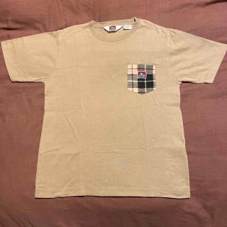 ベンデイビス(BEN DAVIS)のベン デイビス BEN DAVIS ポケット TシャツM ベージュ ポケT(Tシャツ/カットソー(半袖/袖なし))