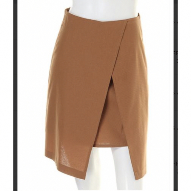 LADY MADE(レディメイド)のレディメイド　スカート　キャメル　S レディースのスカート(ミニスカート)の商品写真