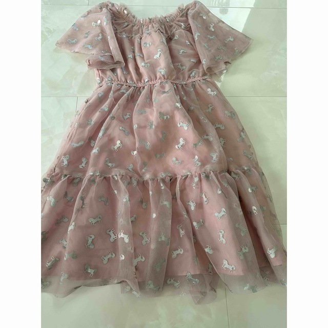 GRACE CONTINENTAL(グレースコンチネンタル)のユニコーン  ワンピース キッズ/ベビー/マタニティのキッズ服女の子用(90cm~)(ワンピース)の商品写真