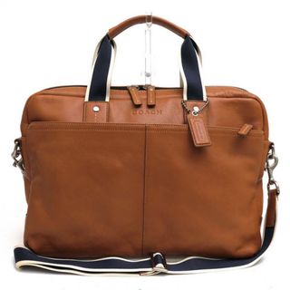 コーチ／COACH バッグ ショルダーバッグ 鞄 メンズ 男性 男性用レザー 革 本革 ブラウン 茶  70492 ハリソン マップバッグ  シボ革 シュリンクレザー