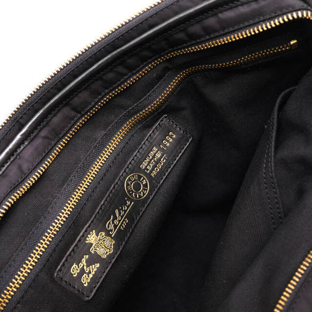 Felisi(フェリージ)のフェリージ／Felisi バッグ ブリーフケース ビジネスバッグ 鞄 ビジネス メンズ 男性 男性用ナイロン レザー 革 本革 ブラック 黒  1993 定番 メンズのバッグ(ビジネスバッグ)の商品写真