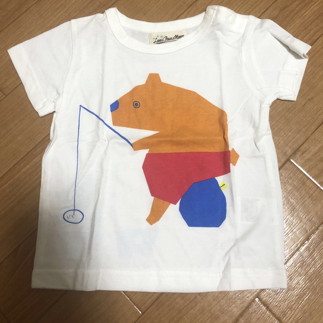 Love&Peace&Money(ラブアンドピースアンドマネー)の未使用　ラブ&ピース&マネー　クマ　Tシャツ キッズ/ベビー/マタニティのキッズ服男の子用(90cm~)(Tシャツ/カットソー)の商品写真