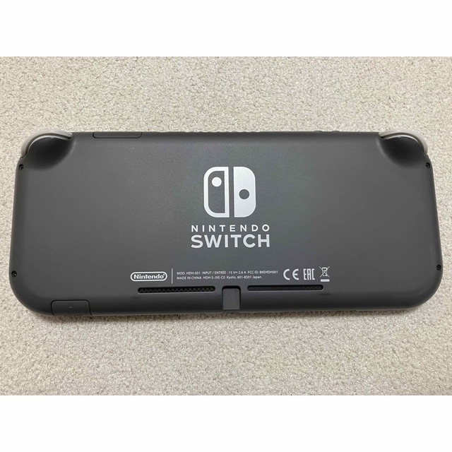 Nintendo Switch - 美品 ニンテンドースイッチ ライト グレー 付属品