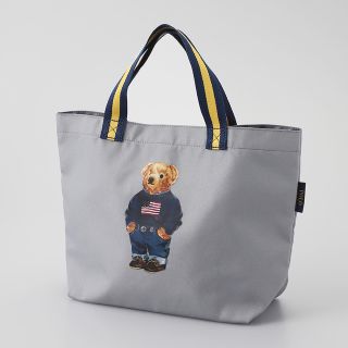 ポロラルフローレン(POLO RALPH LAUREN)の新品未使用　ラルフローレン　ポロベア　エコバッグ　グレーポーチ付(エコバッグ)